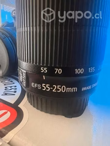 Camara Canon T8i + 3 Lentes