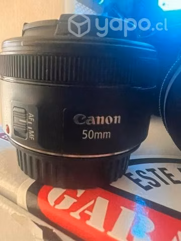 Camara Canon T8i + 3 Lentes