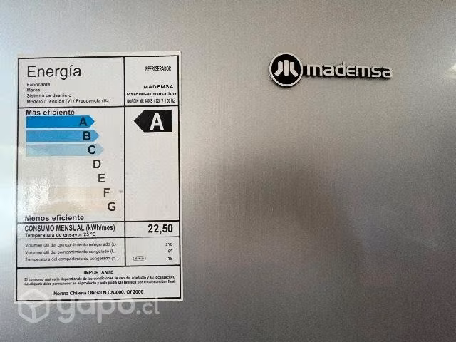 Refrigerador Mademsa 300 Litros