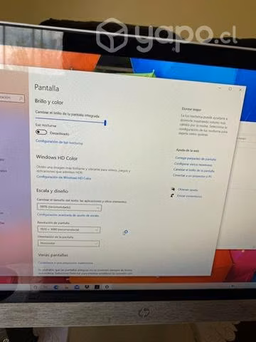 Aio Hp i3, 4Ram, 1tb 24"
