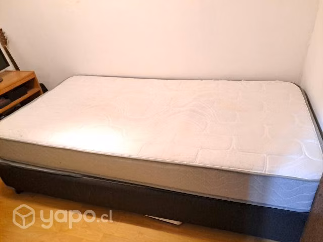 Cama Americana 1 Plaza con Colchón Flex Therapedic