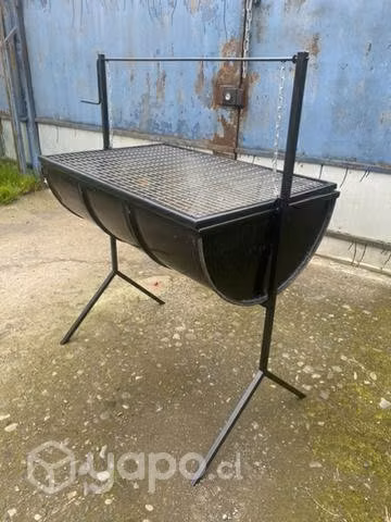 Parrilla medio tambor grande