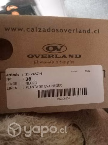 Zapatillas overland negras