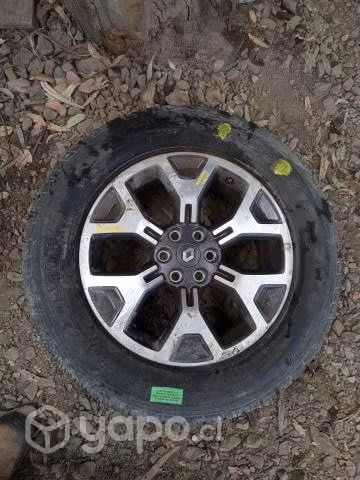 Llanta de Aluminio Con Neumatico Renault Alaskan