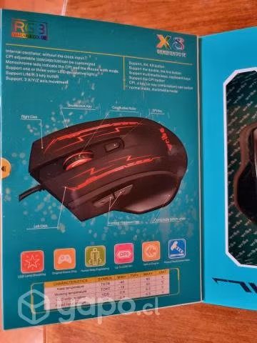 Mouse Gamer con luces RGB 7D - Imagen 3
