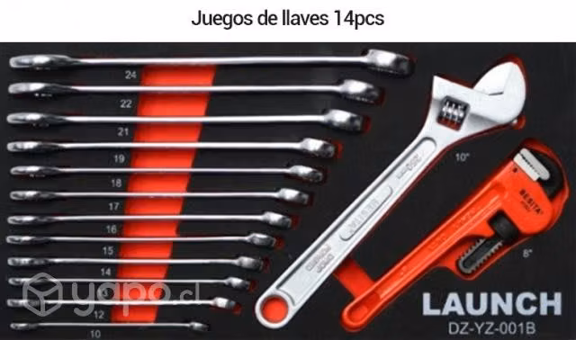 Caja De Herramientas De Alineación De 60 Pcs. Laun