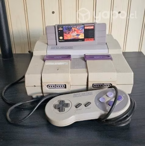Super Nintendo y 6 juegos