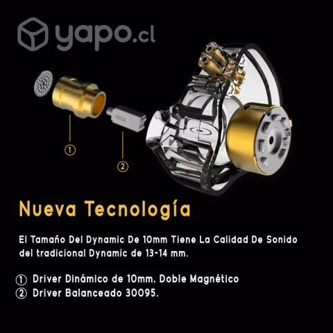 Kz zsn pro + estuche y gomas gratis