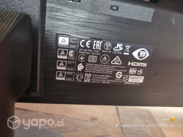 Monitor hp