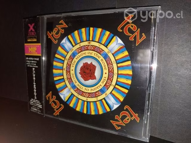 Cd japon c/obi, ten - the name of the rose, 1996