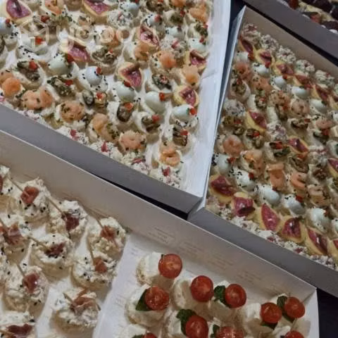 Canapes tapadito petit bouche empanadita coctail