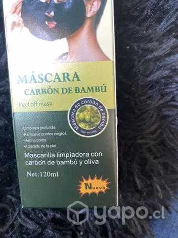 Máscara puntos negros