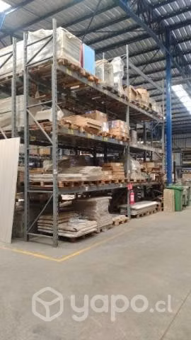 Rack Metálico soporte pallets