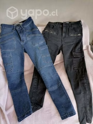 Jeans americanino elasticado.
