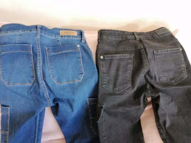Jeans americanino elasticado.