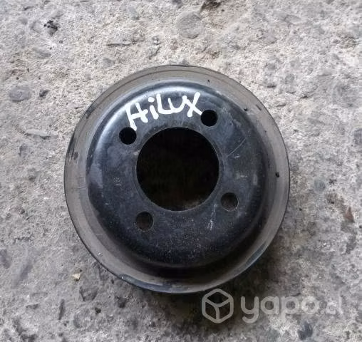 Polea toyota hilux 2016/2022