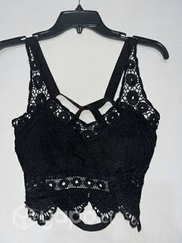 Polera a crochet mujer