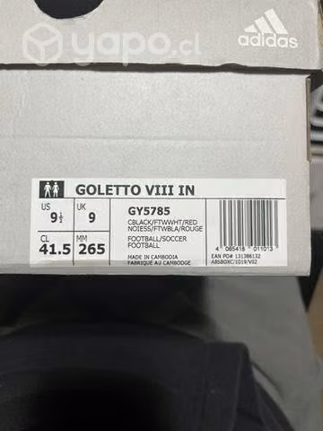 Zapatillas Futsal Adidas Goletto