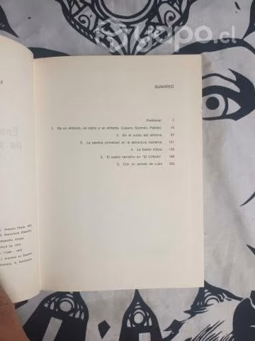 Ensayo Semiológico de Sistemas Literarios