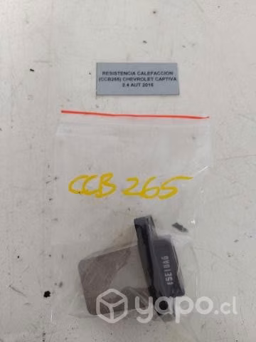 Resistencia Calefaccion (CCB265) Chevrolet Captiva
