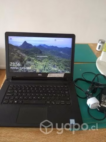 NOTEBOOK Dell i3 séptima generación con cargador o