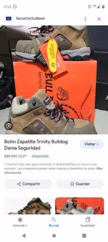 Zapatos mujer de seguridad