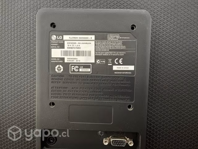 Monitor LED LG 20EN33SS-B