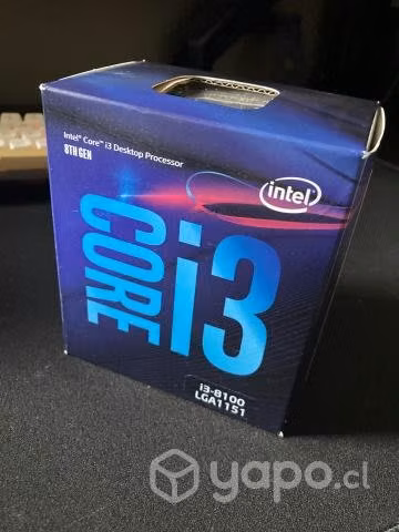 Procesador Intel i3 8100