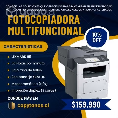 OFERTA Impresora Multifuncional Lexmark 611 2 BAND - Imagen 2
