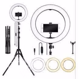 Aro De Luz Led 30 Cm + Adaptador Celular + Tripode
