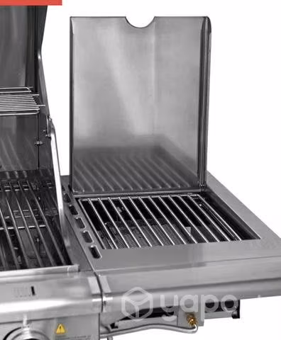 Parrilla a gas nueva marca FDV, acero inoxidable - Imagen 6
