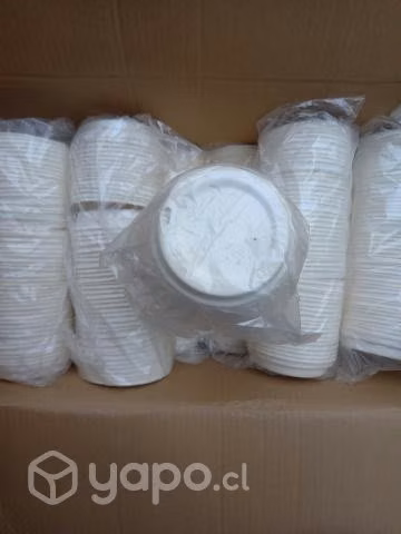 Tapa para vasos 12 oz ecologicas 1.000 unidades