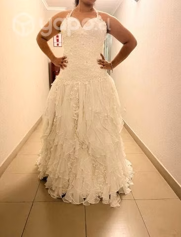 Vestido de novia nuevo- diseñadora macarena palma