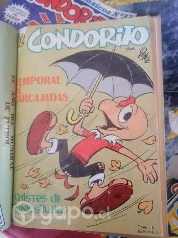 Revistas de condorito empastadas en un tomo