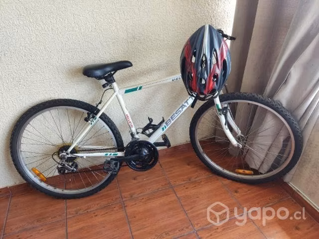 Bicicleta Besatti + Casco Bianchi