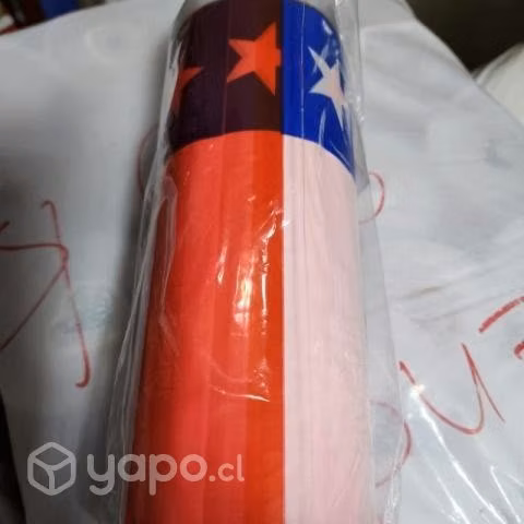 Rollos banderas chilenas 150 metros - Imagen 2