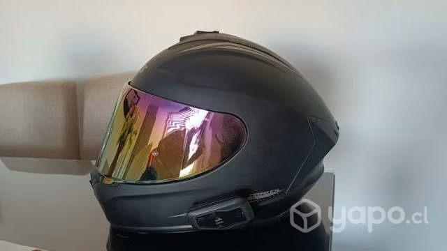 Casco AXXIS DRAKEN XL con intercomunicador CARDO
