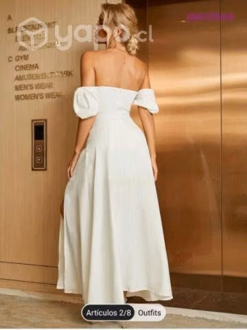 Vestido largo casual xs - Imagen 3