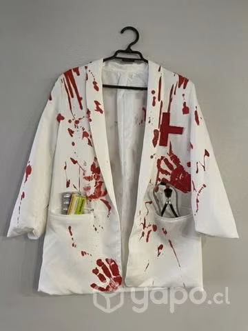 Disfraz Médico Asesino M/L Precio Conversable