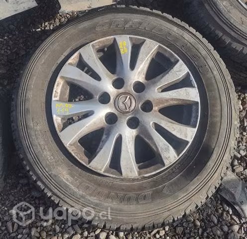 Llanta Aluminio Detalle Con Neumático Mazda BT50