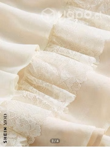 Vestido en capas corto XS - Imagen 4