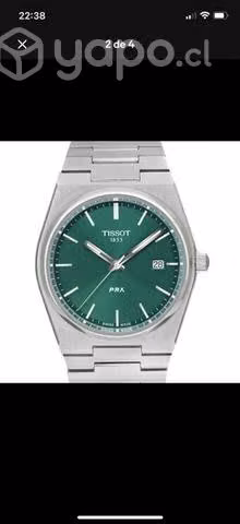Reloj Tissot Prx Acero Verde - Imagen 2
