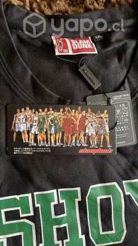 Polera Original Slam Dunk SHOYO Fujima Talla XL - Imagen 3