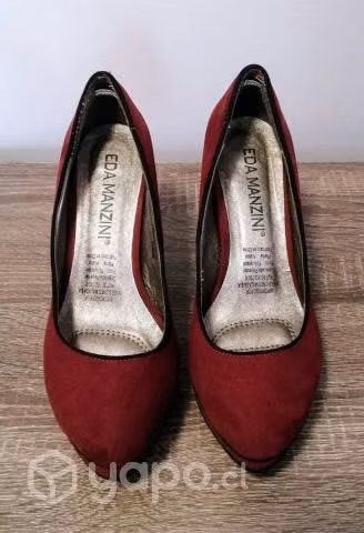 Zapatos burdeo - Imagen 2