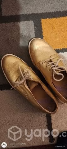 Zapatos dorados