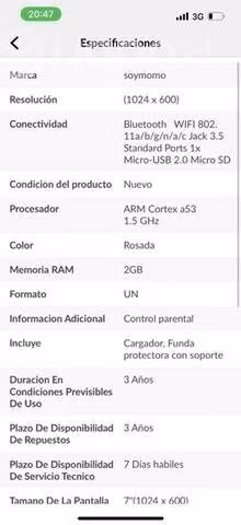 Tablet momo - Imagen 3