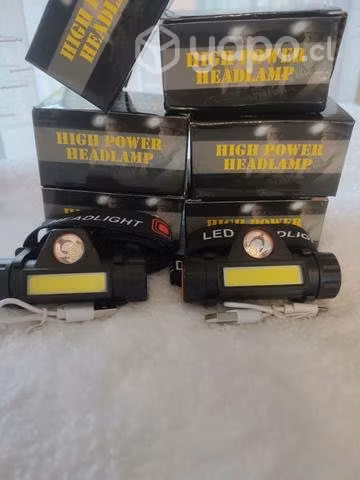 Linternas LED con carga por USB