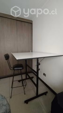Mesa de dibujo 120x90 cm plegable + silla