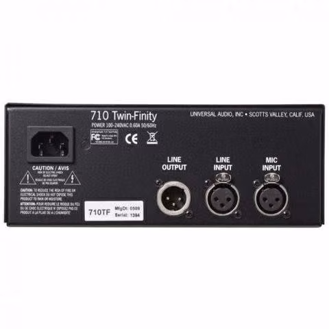 Universal Audio 710 Twin-Finity Preamplificador - Imagen 4