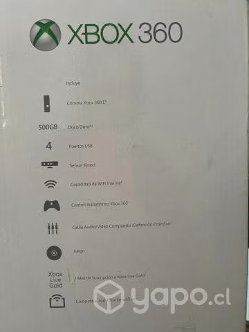 Xbox 360 kinect 500 gb - Imagen 4